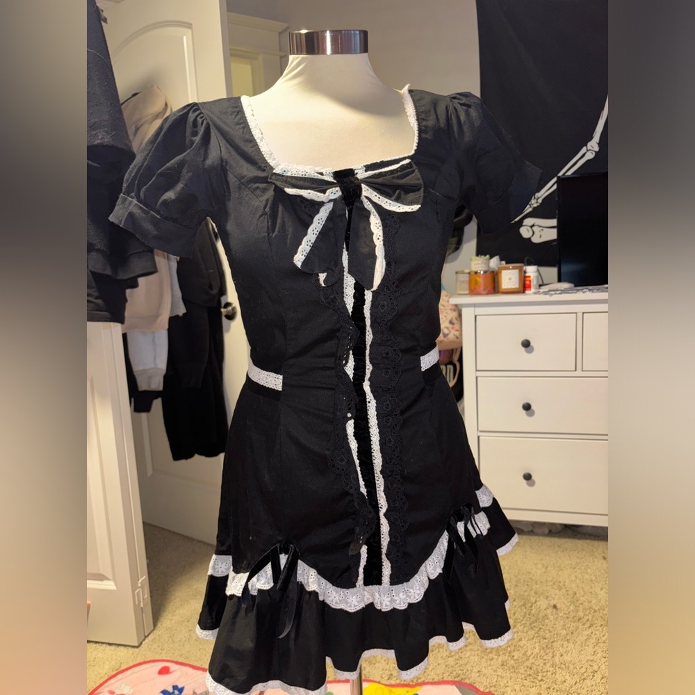 Rare morbid threads lolita dress